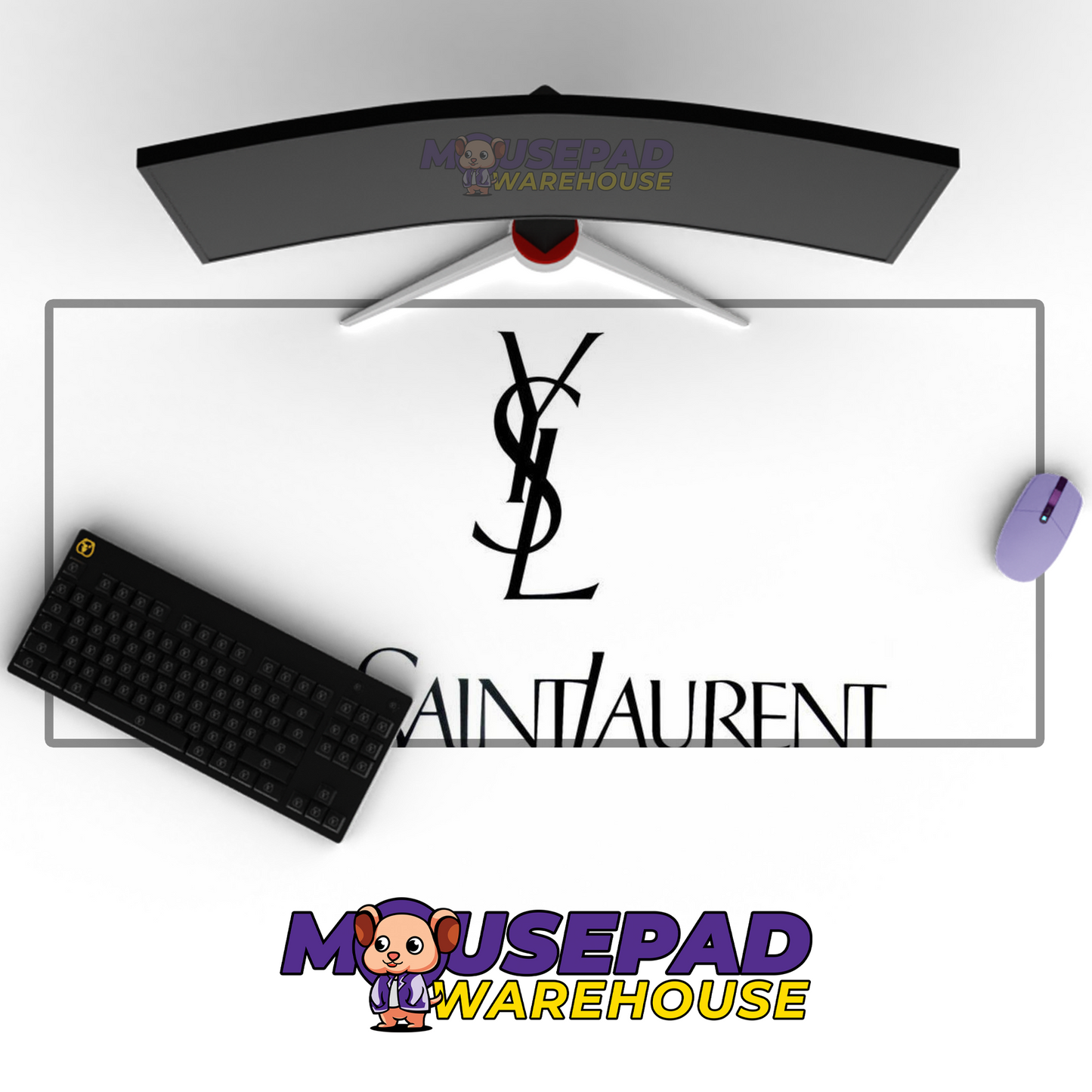 Yves Saint Laurent V11 Mousepad Mockup