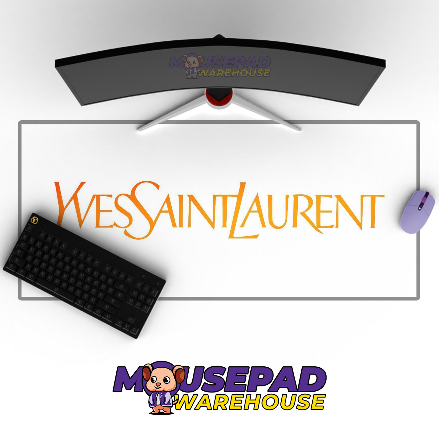 Yves Saint Laurent V2 Mousepad Mockup