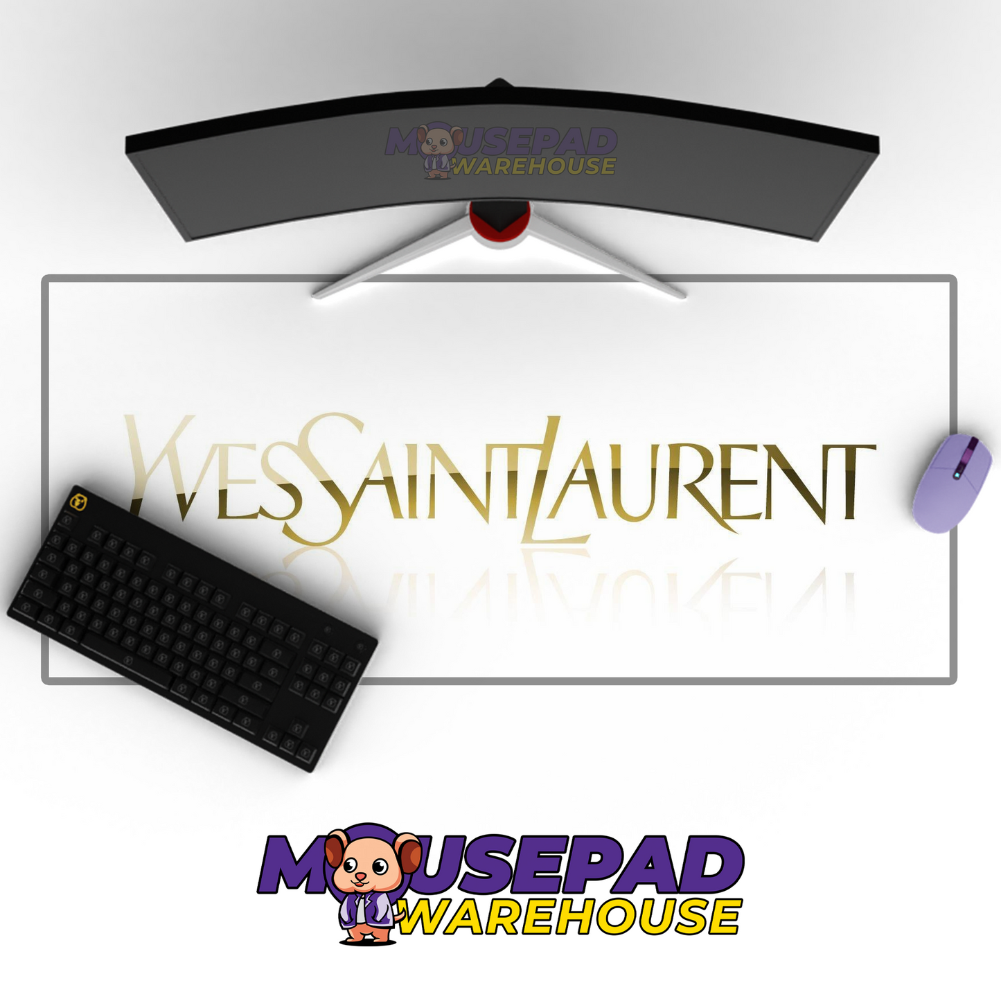 Yves Saint Laurent V6 Mousepad Mockup
