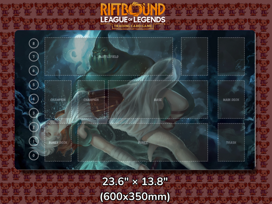 Zac V1 - RiftBound Trading Card Game Playmat Mockup