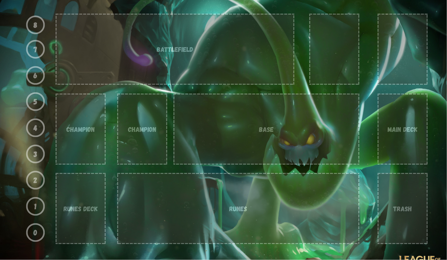 Zac V3 - RiftBound Trading Card Game Playmat