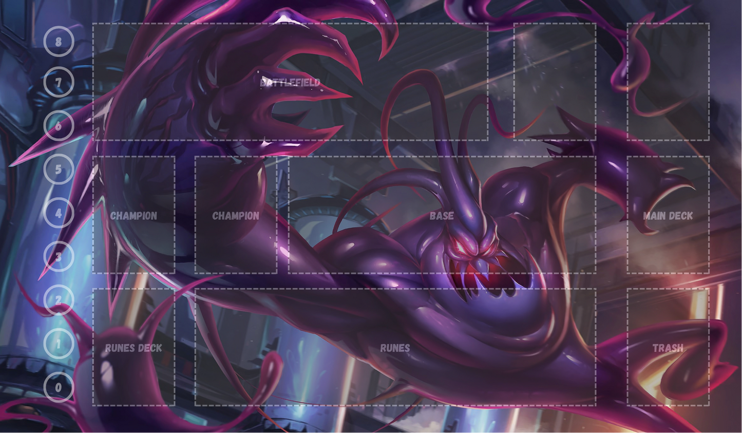 Zac V7 - RiftBound Trading Card Game Playmat