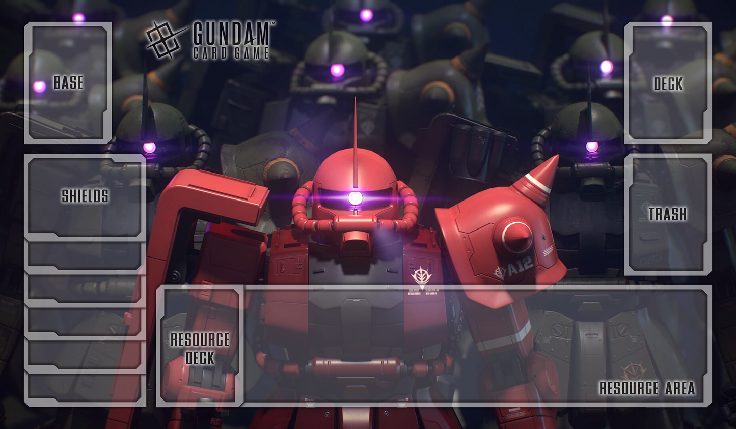 Zaku Squad Gundam TCG Playmat