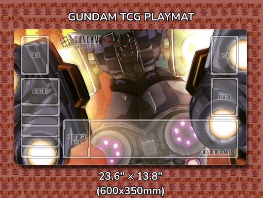 Zeong Gundam TCG Playmat Mockup