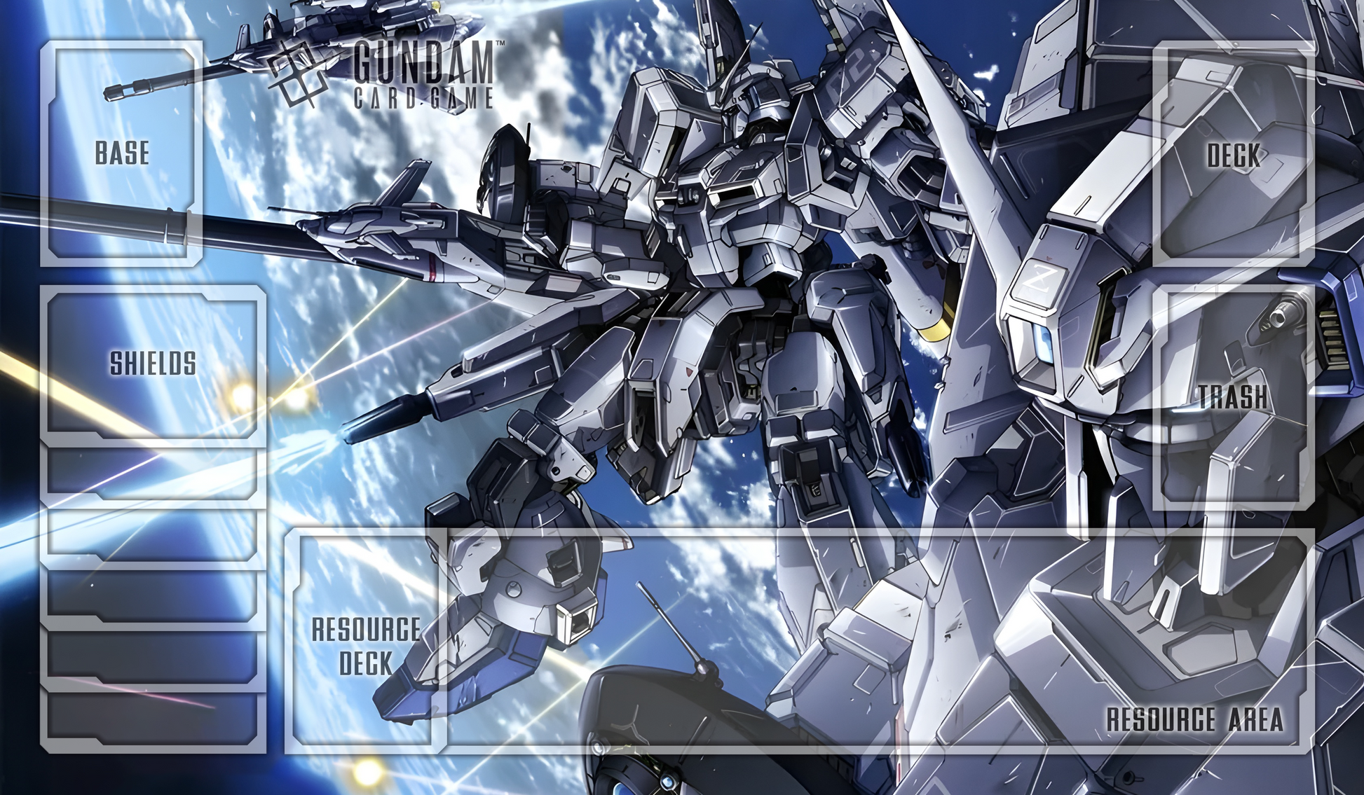 Zeta C1 Gundam TCG Playmat