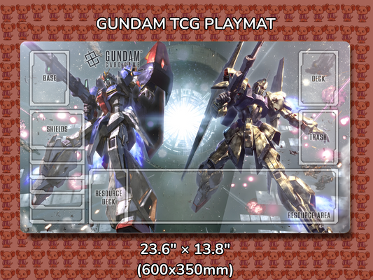 Zeta Gundam TCG Playmat Mockup