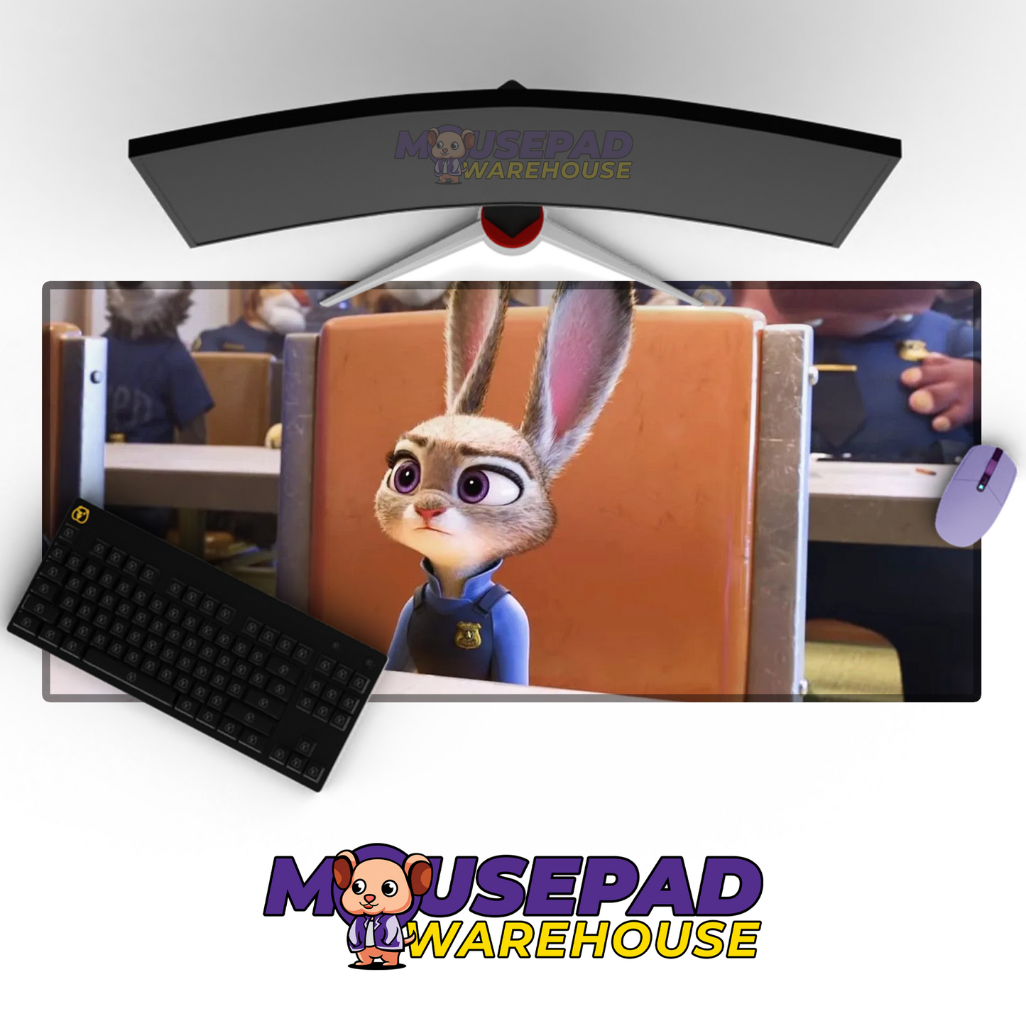 Zootopia V10 Mousepad Mockup