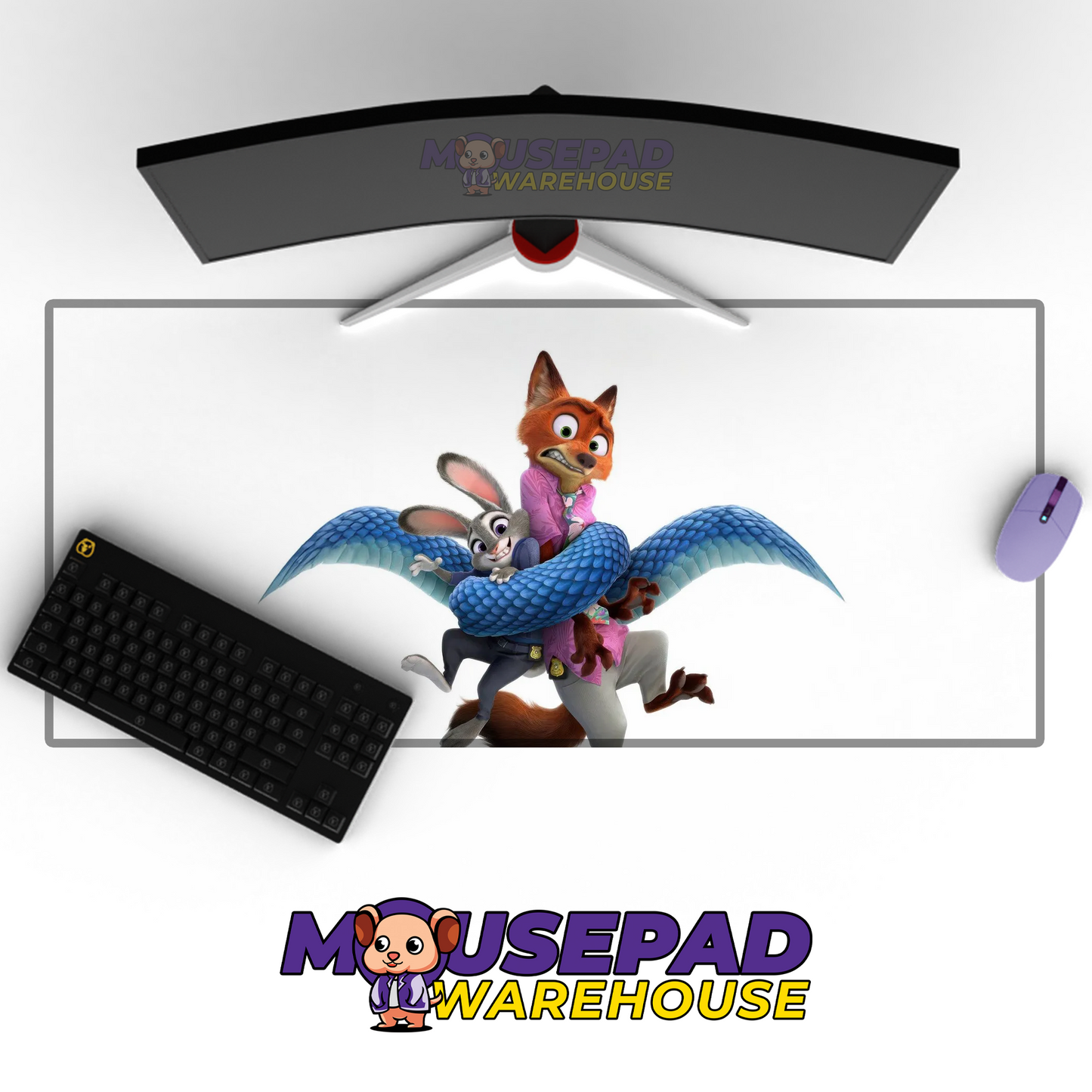 Zootopia V13 Mousepad Mockup