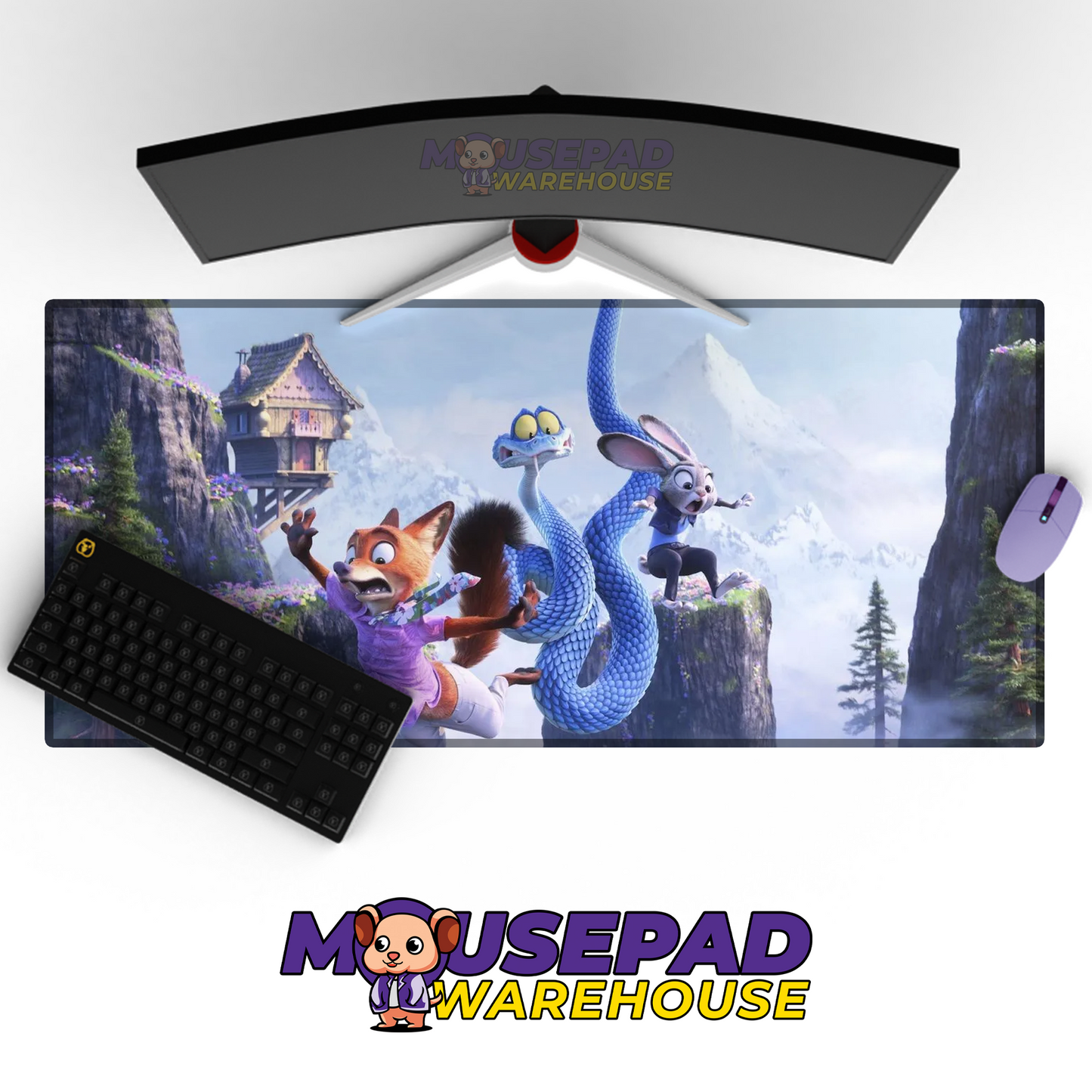 Zootopia V14 Mousepad Mockup