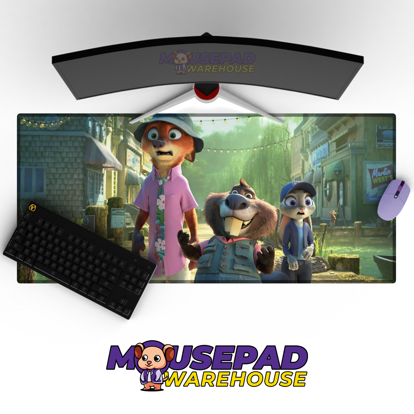 Zootopia V17 Mousepad Mockup