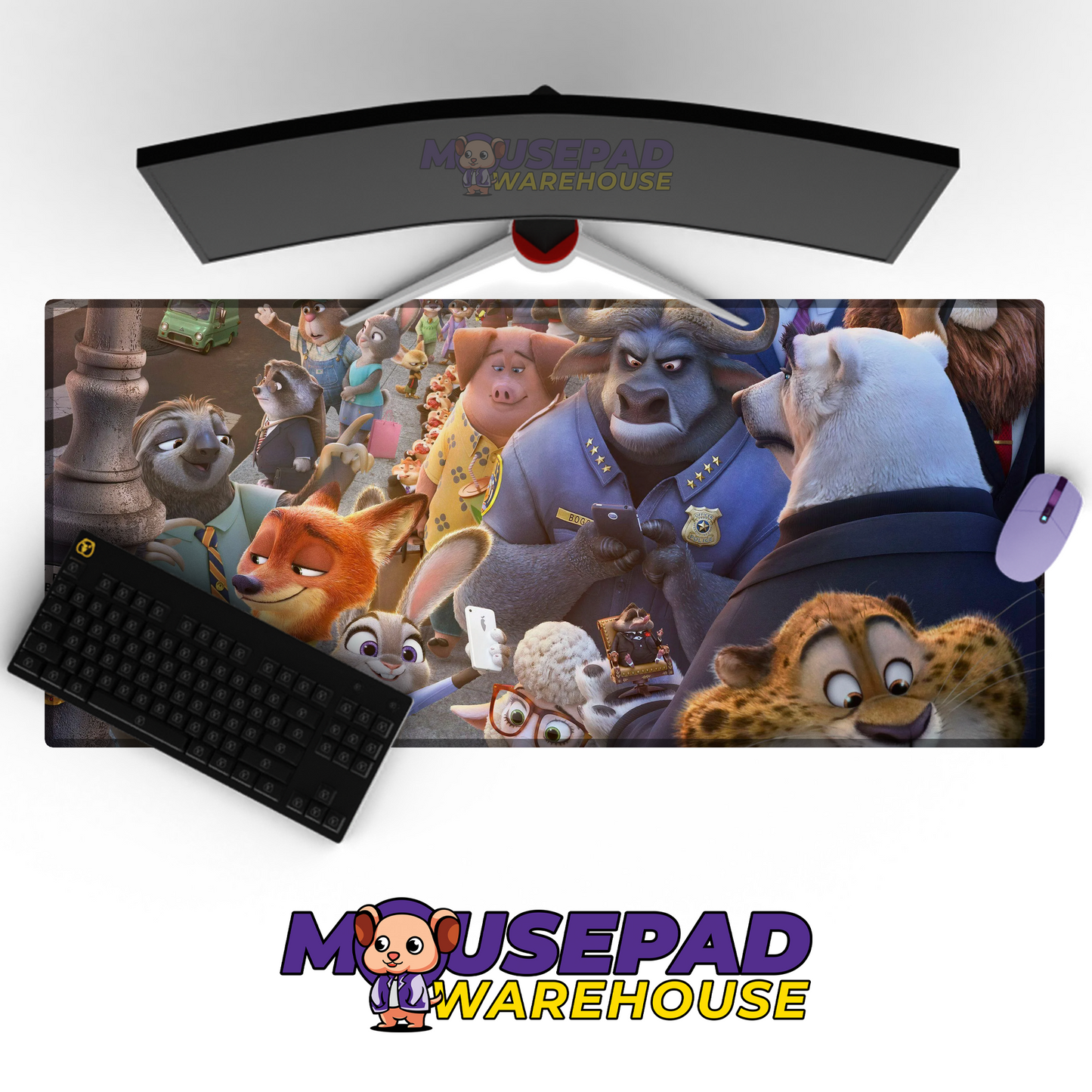Zootopia V21 Mousepad Mockup