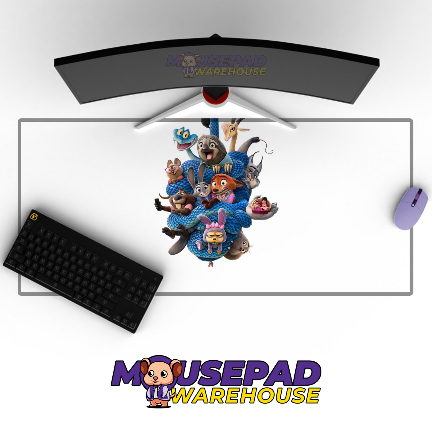 Zootopia V22 Mousepad Mockup