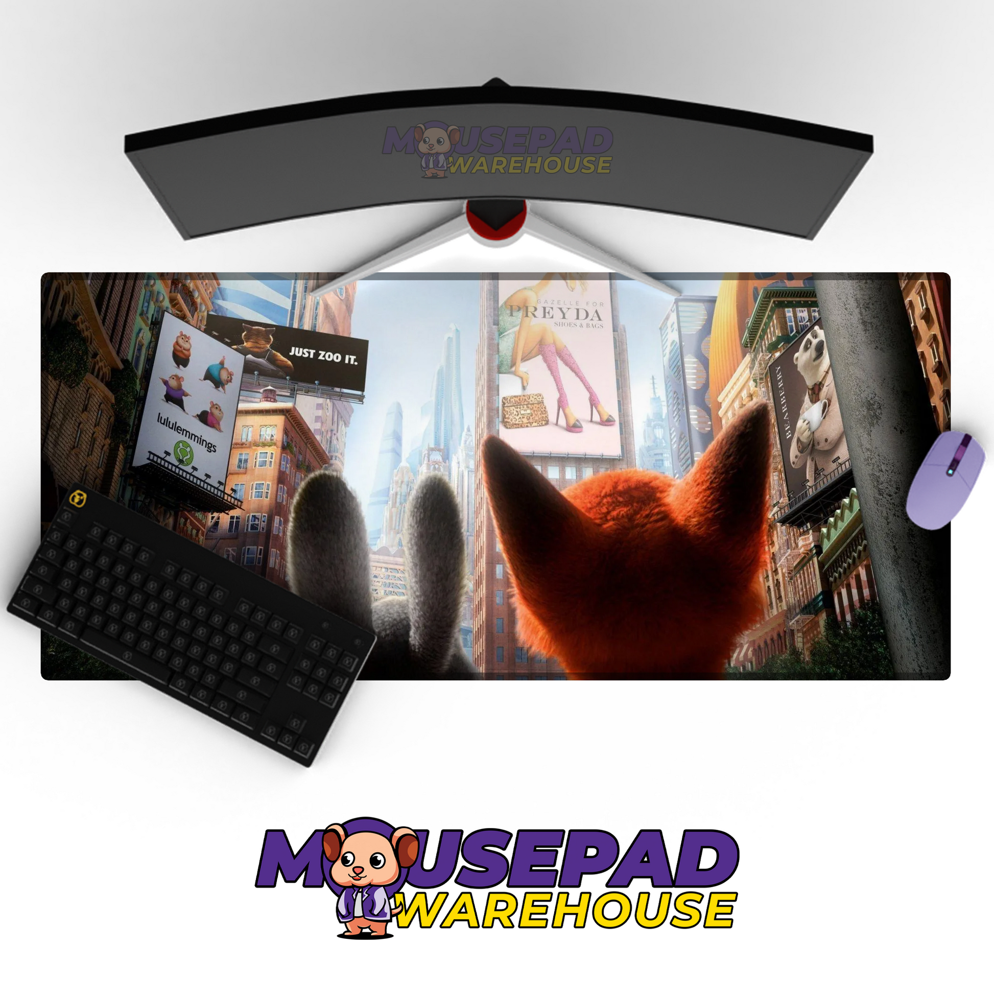 Zootopia V25 Mousepad Mockup