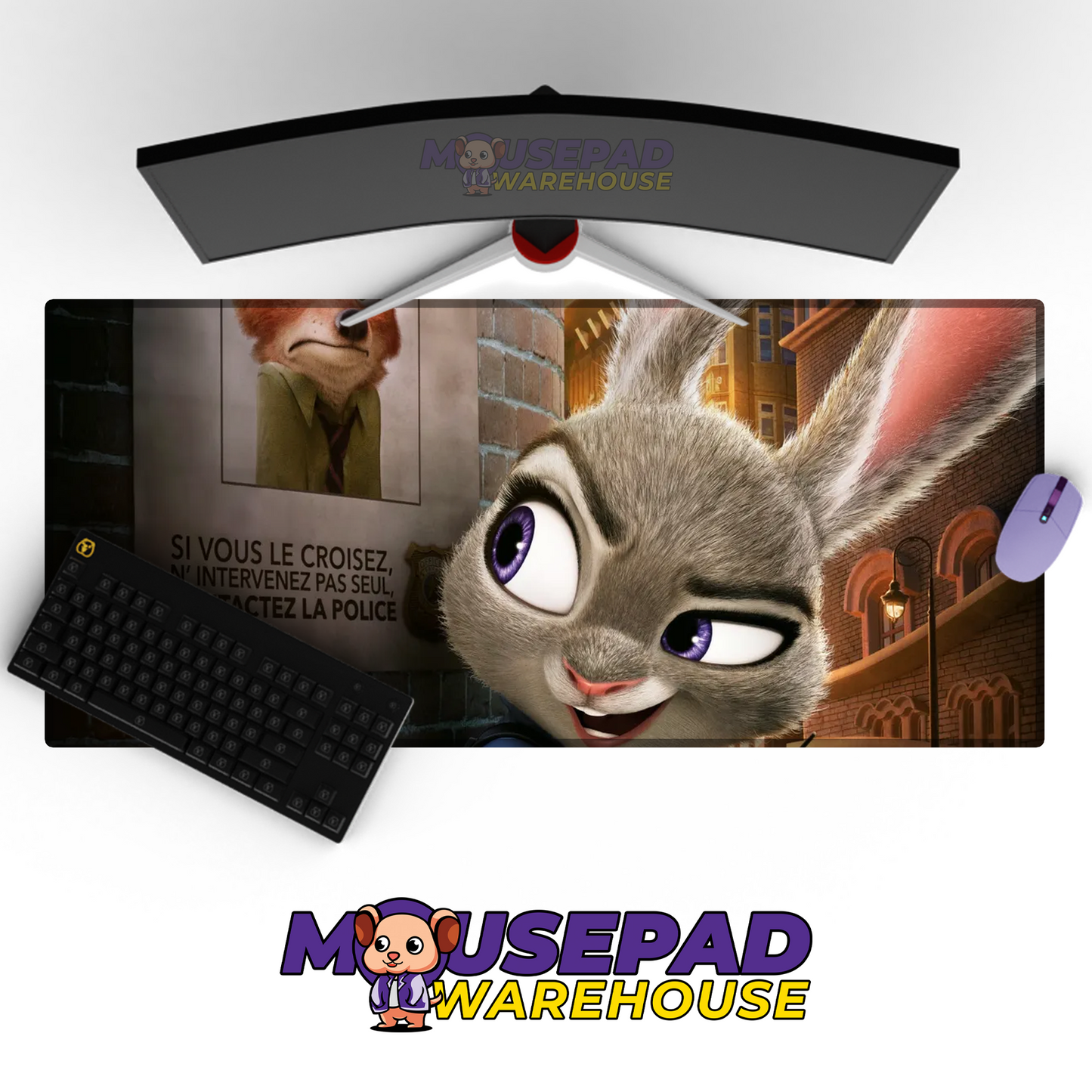 Zootopia V29 Mousepad Mockup