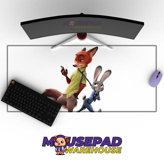 Zootopia V2 Mousepad Mockup