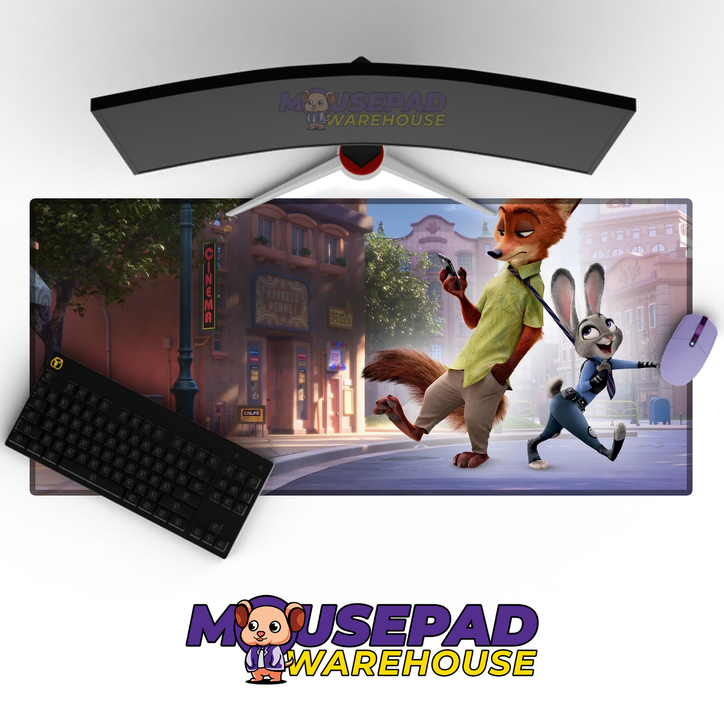 Zootopia V31 Mousepad Mockup