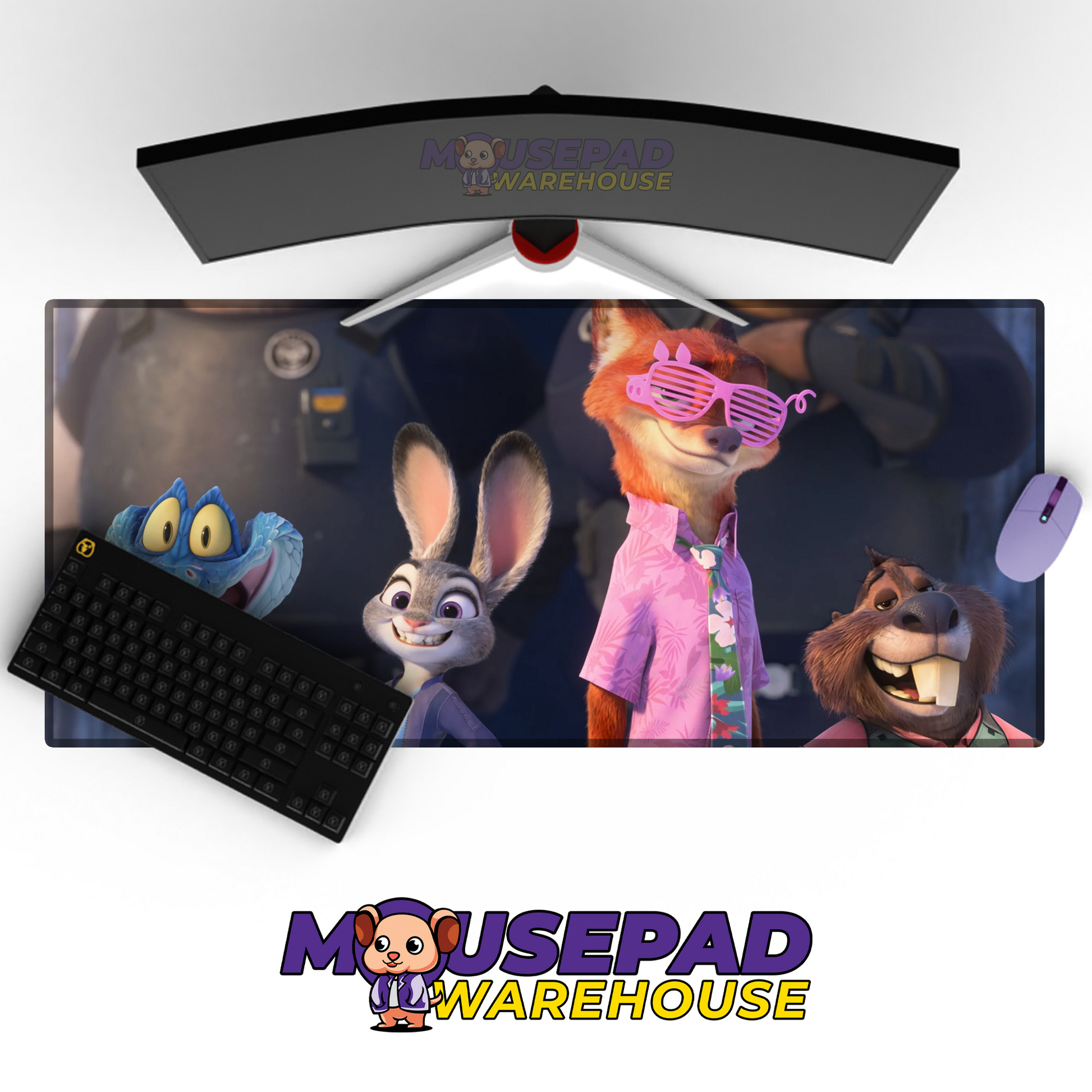 Zootopia V33 Mousepad Mockup