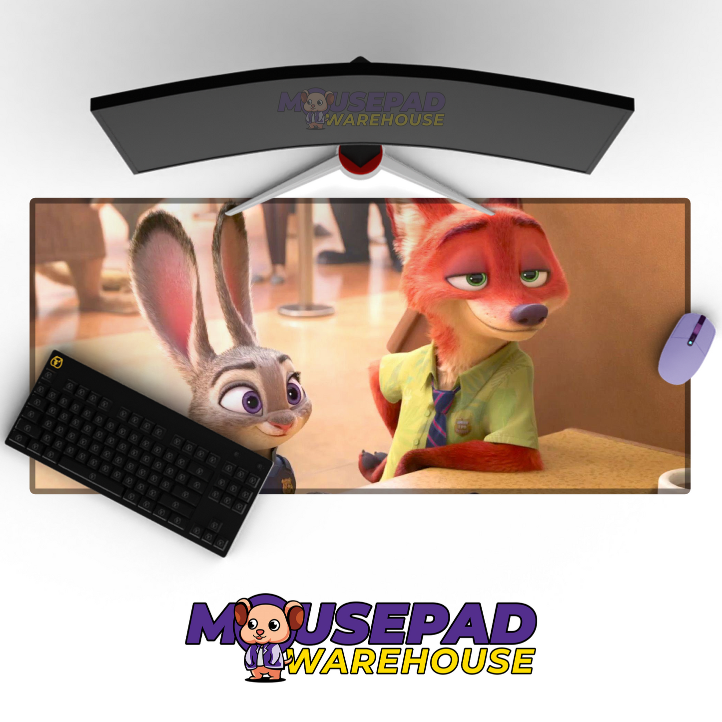Zootopia V35 Mousepad Mockup