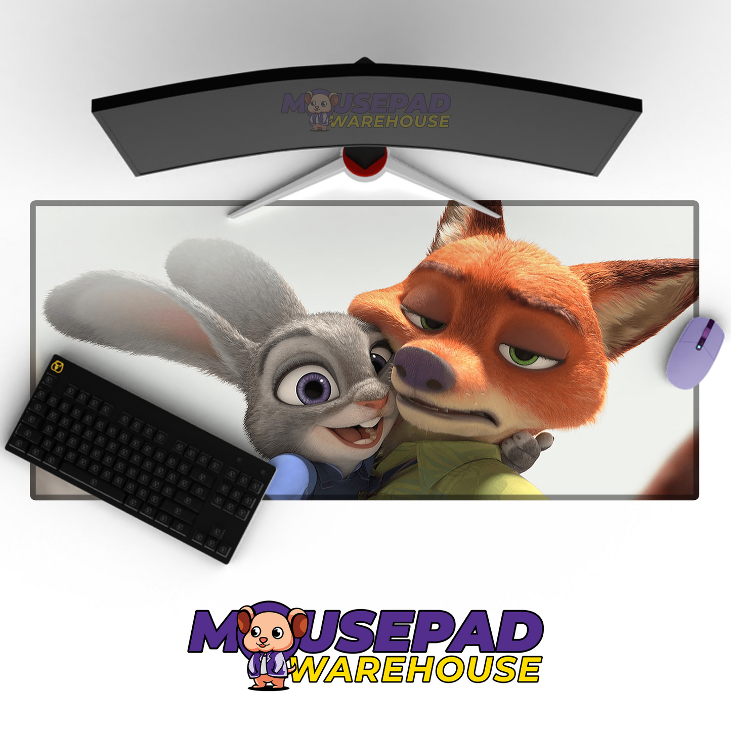 Zootopia V36 Mousepad Mockup