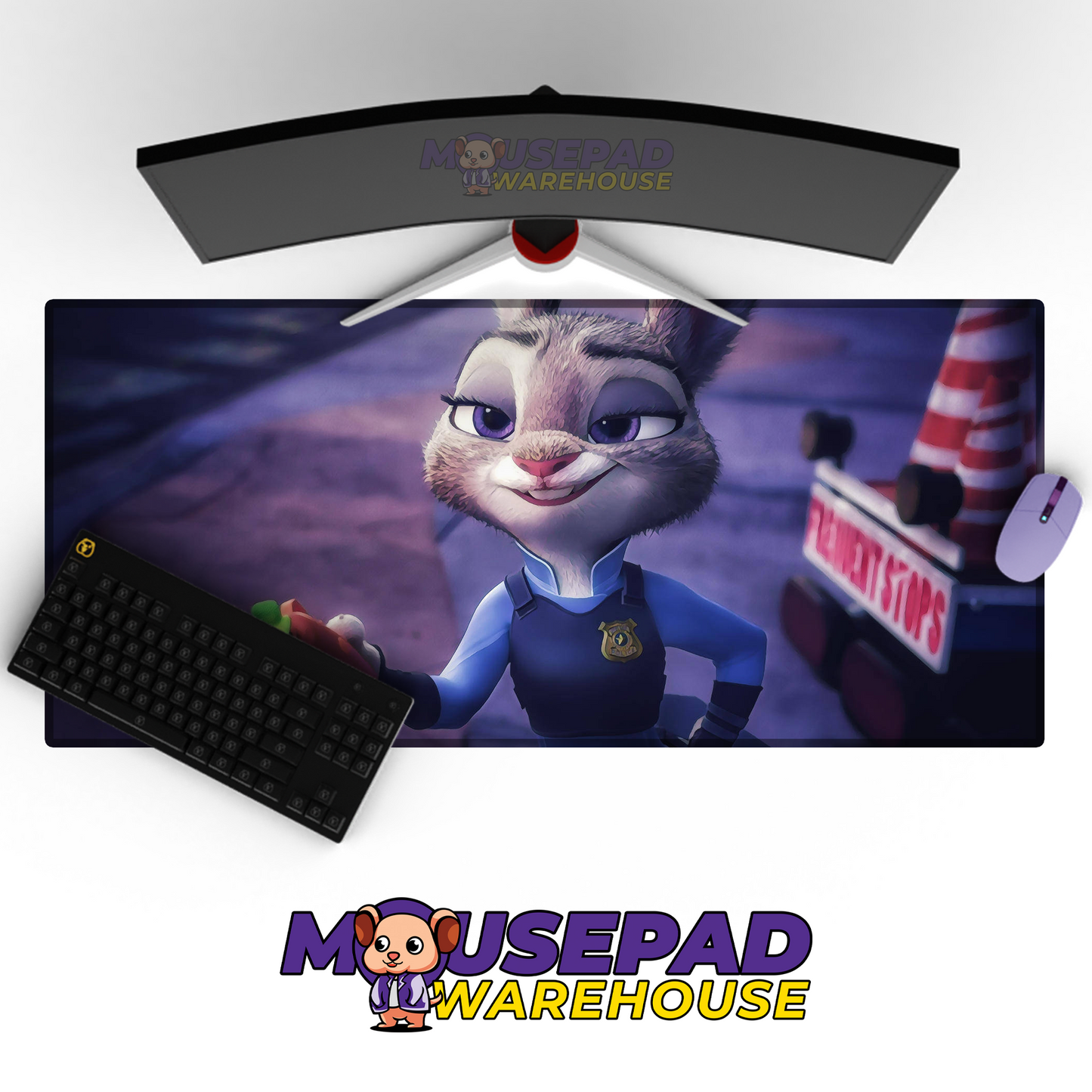 Zootopia V3 Mousepad Mockup