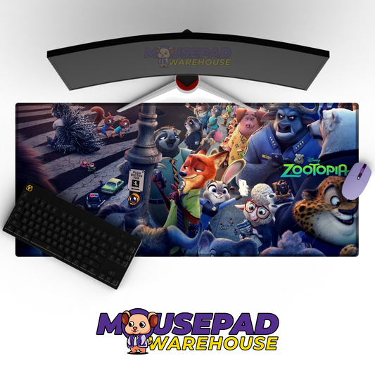 Zootopia V5 Mousepad Mockup