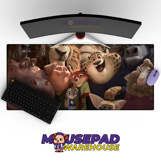 Zootopia V6 Mousepad Mockup