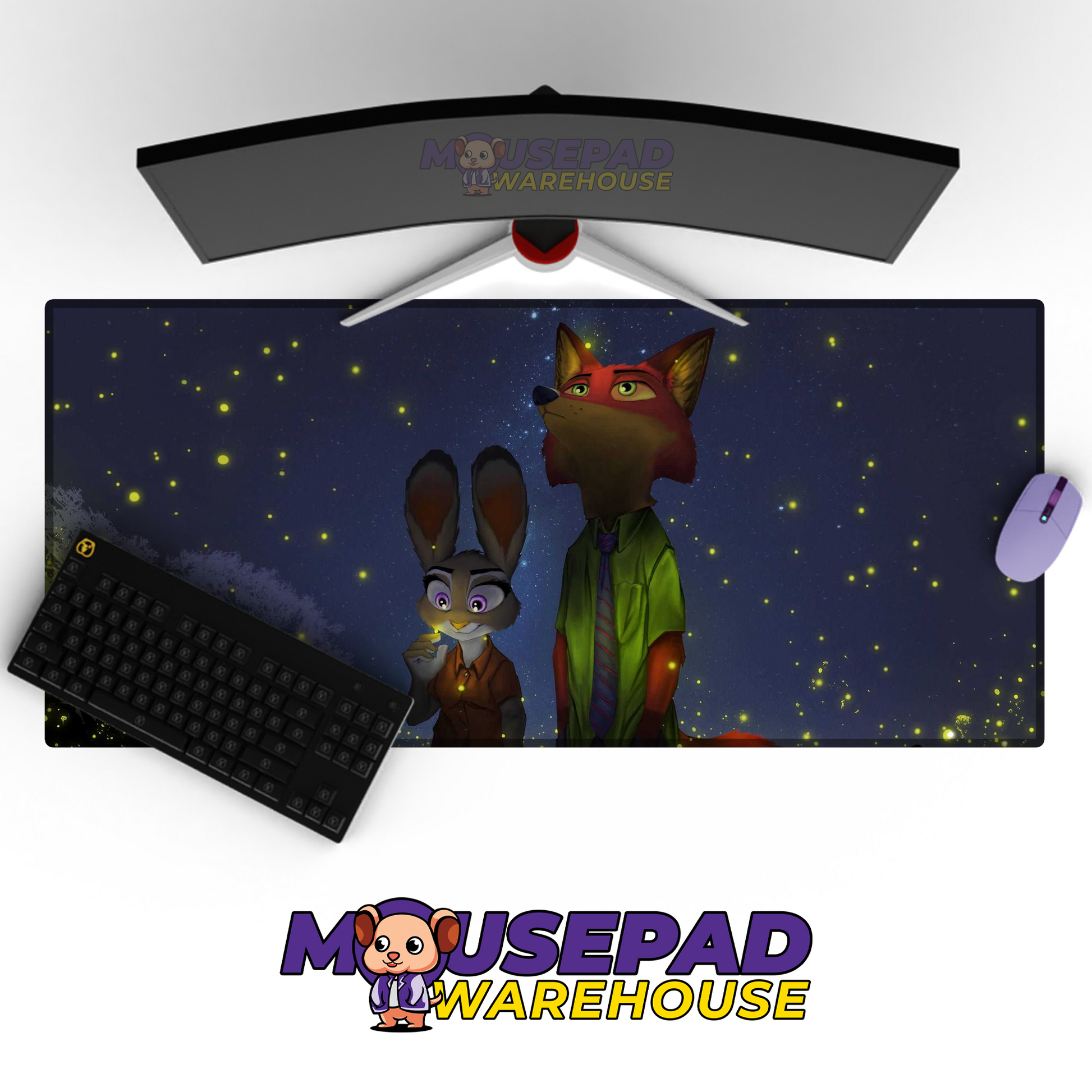Zootopia V8 Mousepad Mockup