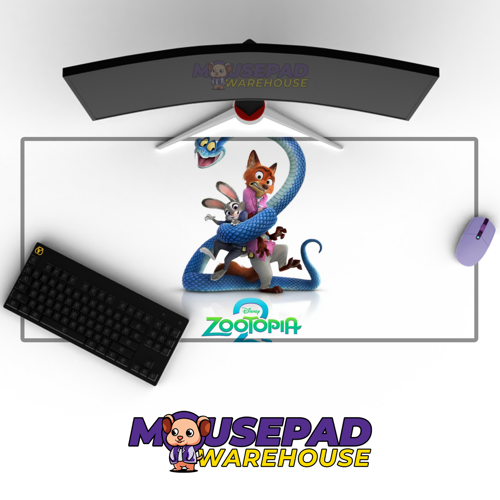 Zootopia V9 Mousepad Mockup