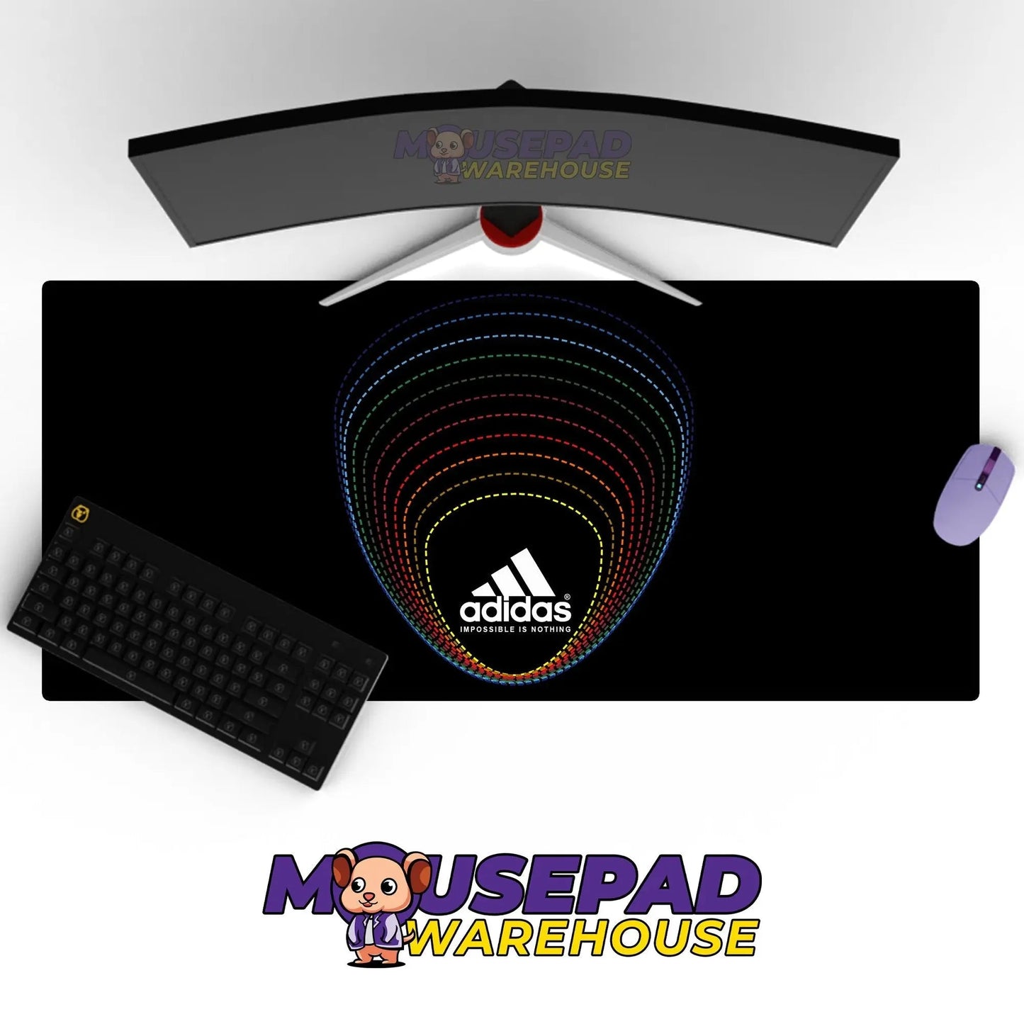 Adidas Brand Imagery Mousepad 594404 - Mousepad Warehouse