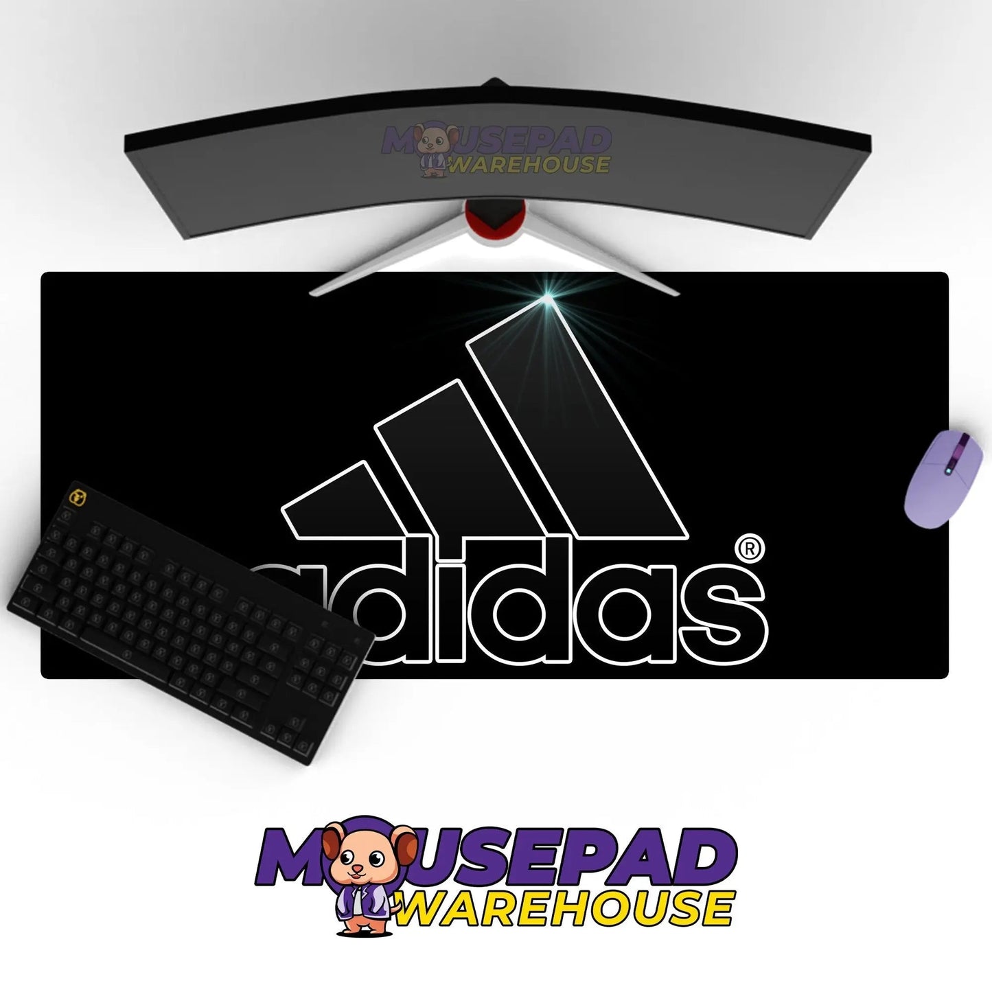 Adidas Brand Imagery Mousepad 888017 - Mousepad Warehouse