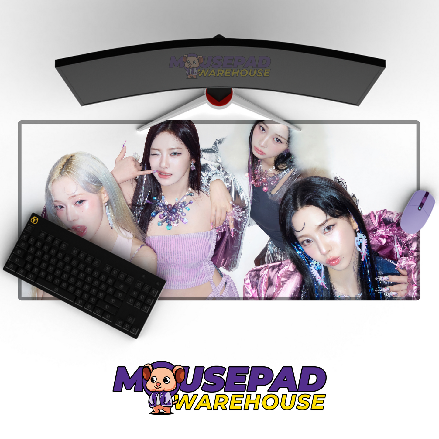 aespa V10 Mousepad Mockup
