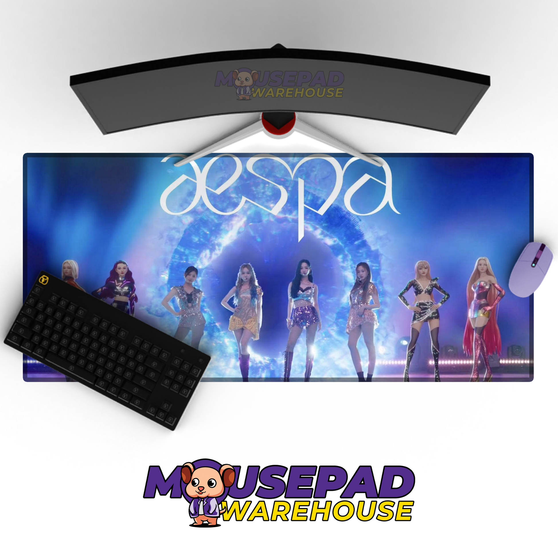 aespa V11 Mousepad Mockup
