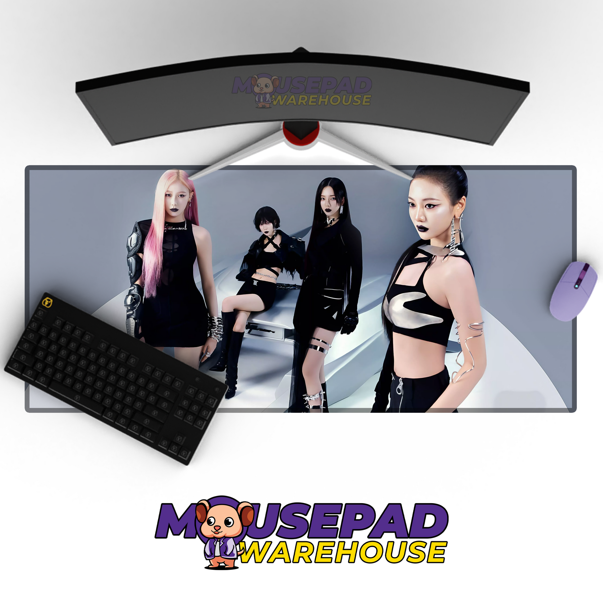 aespa V14 Mousepad Mockup