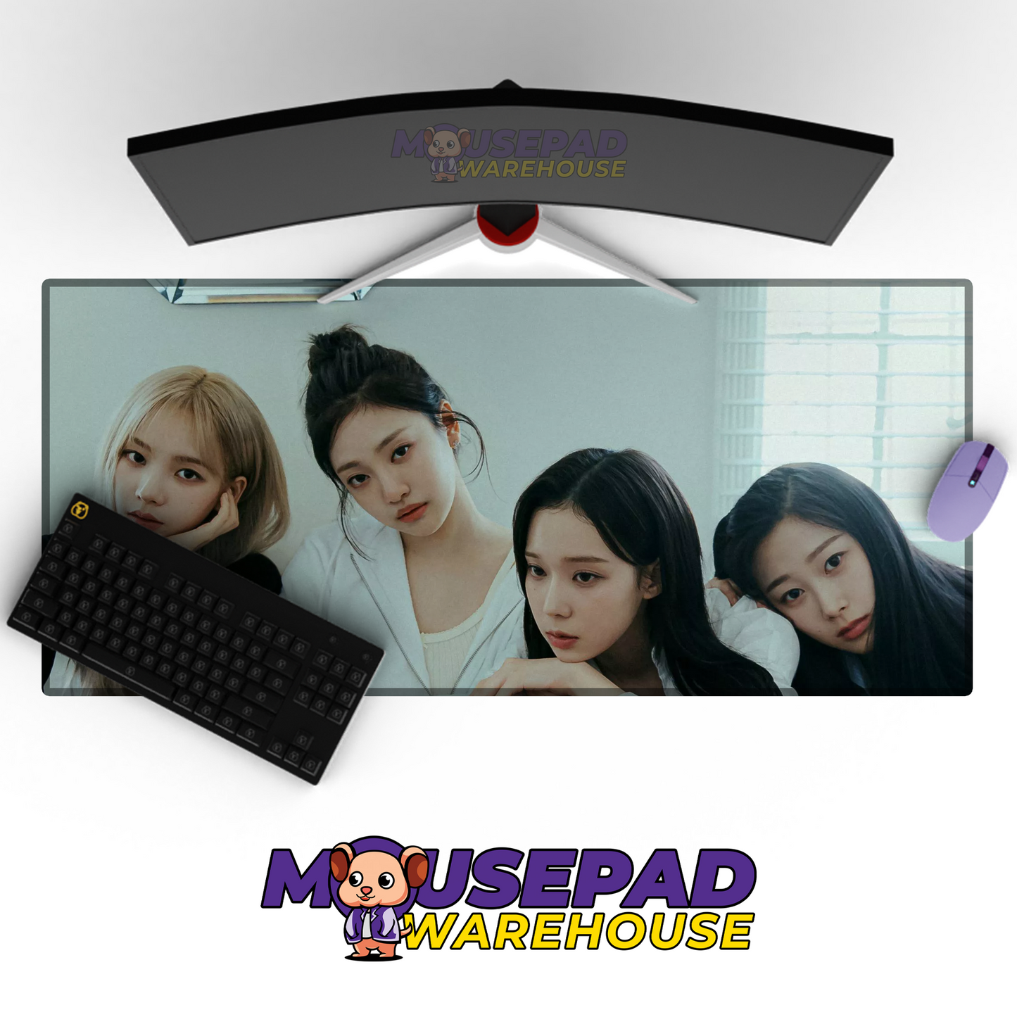 aespa V18 Mousepad Mockup
