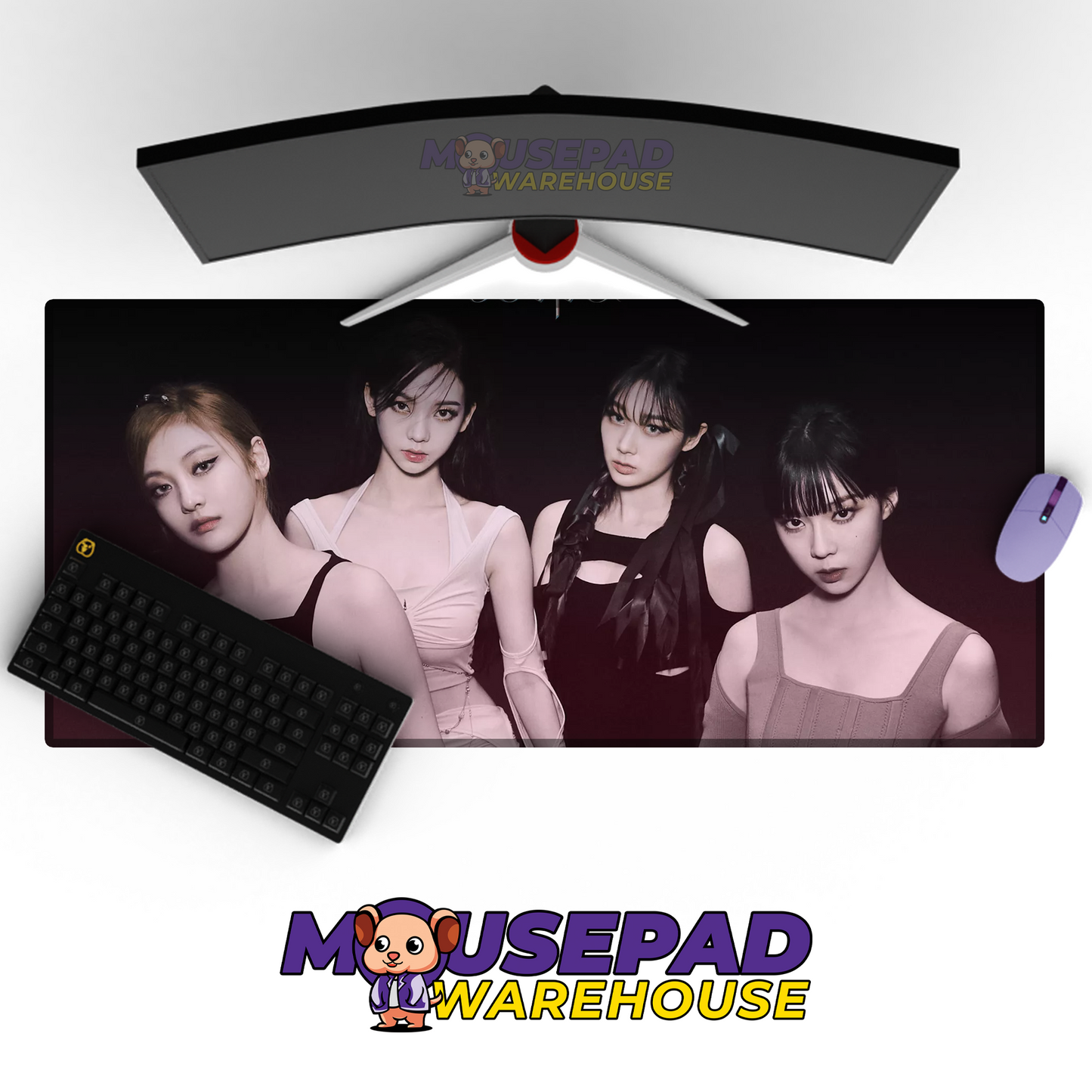 aespa V19 Mousepad Mockup