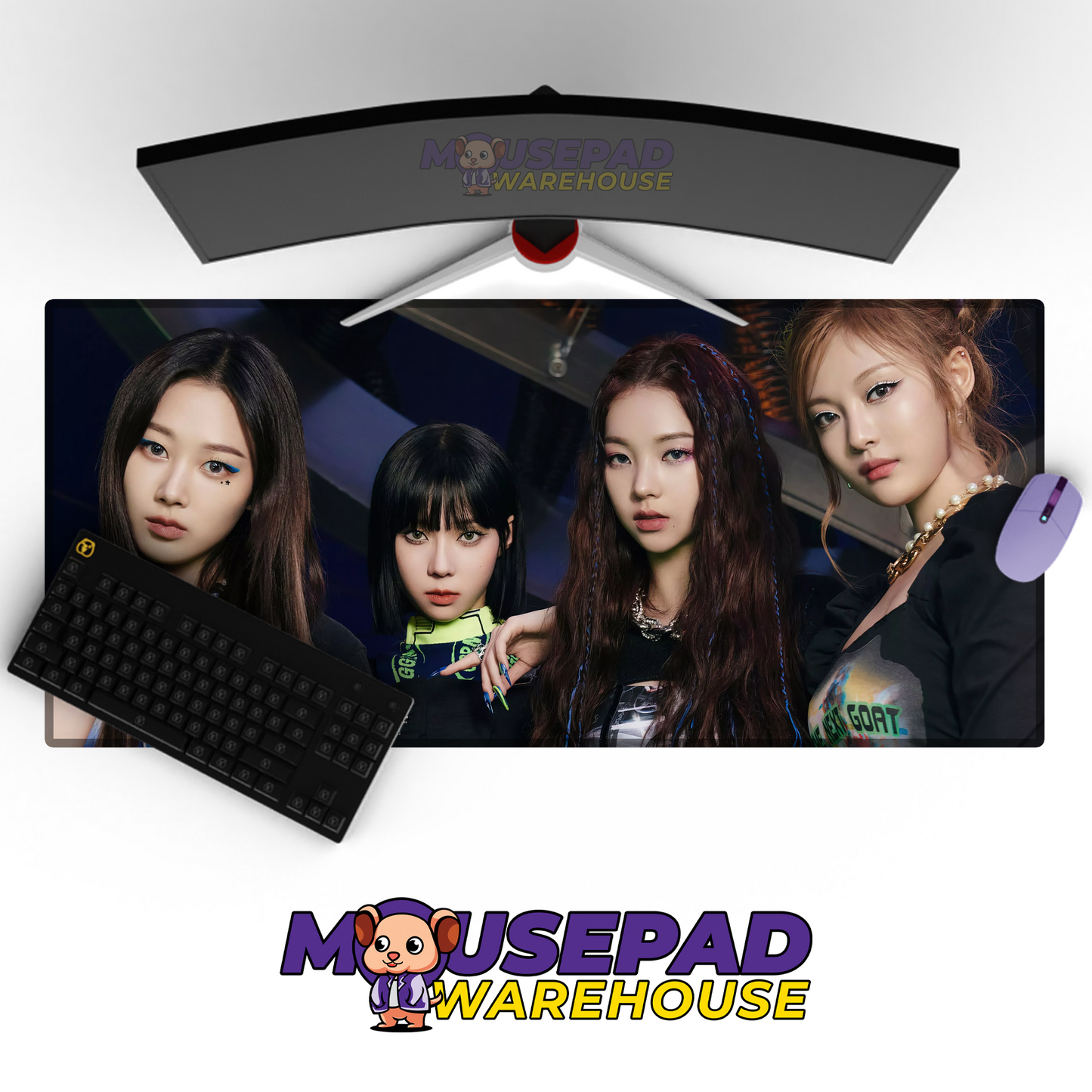 aespa V21 Mousepad Mockup