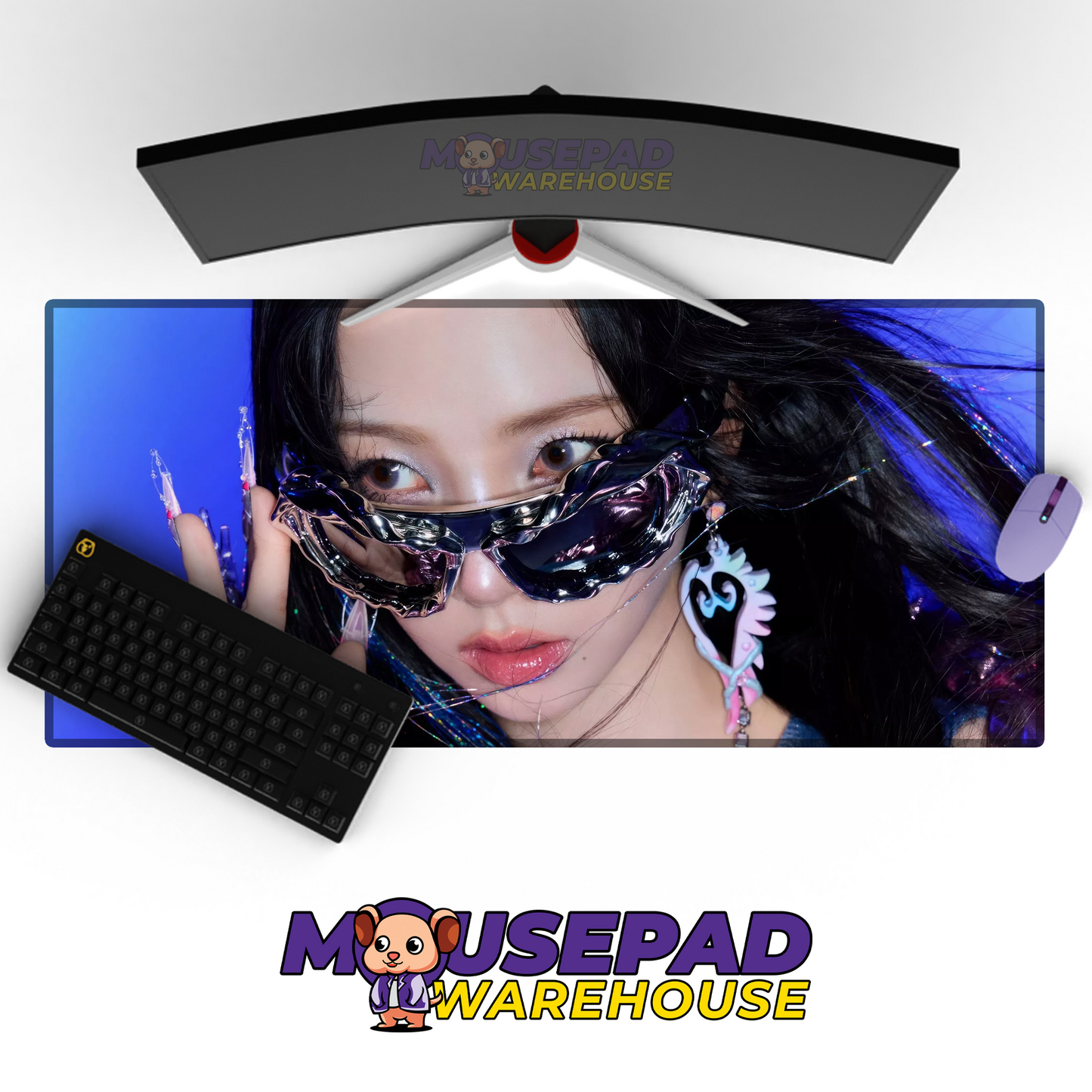 aespa V28 Mousepad Mockup