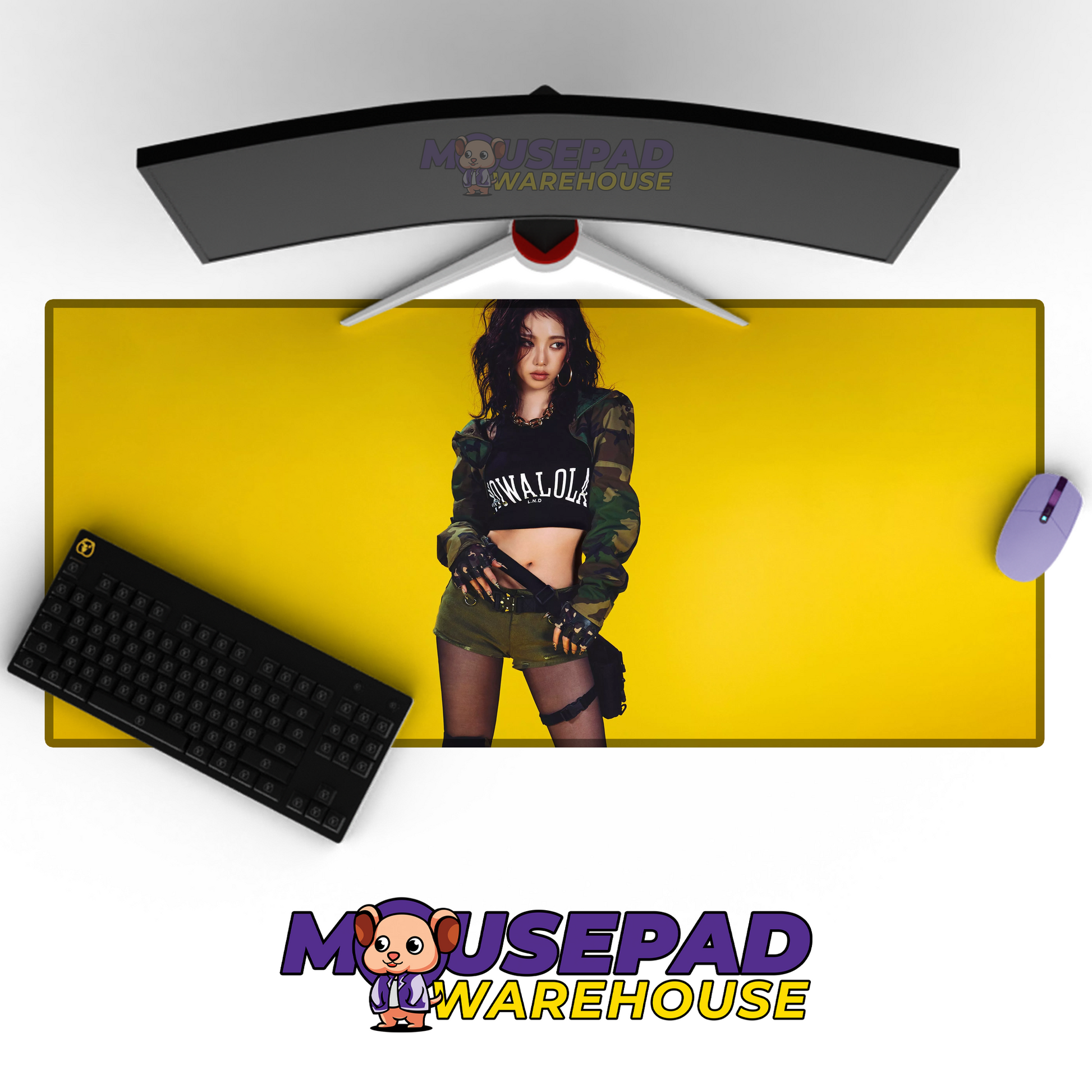 aespa V37 Mousepad Mockup