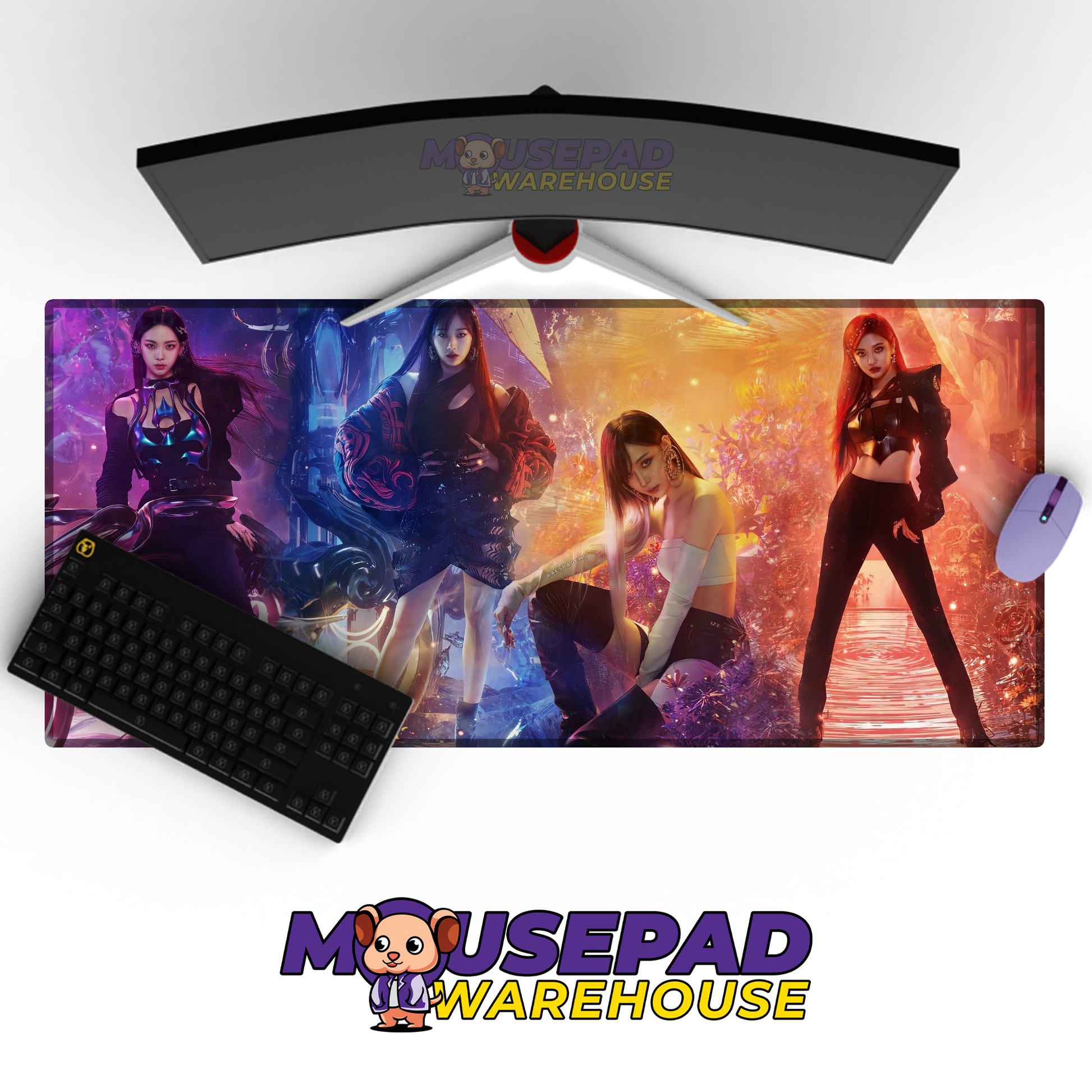 aespa V38 Mousepad Mockup