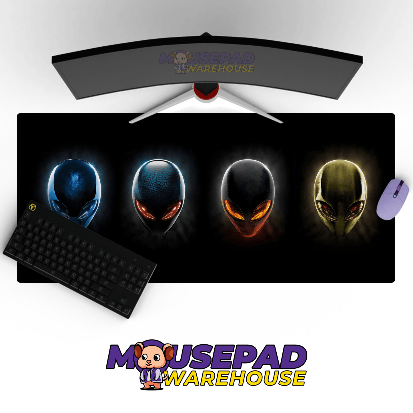 Alienware Brand Imagery Mousepad 711588 - Mousepad Warehouse