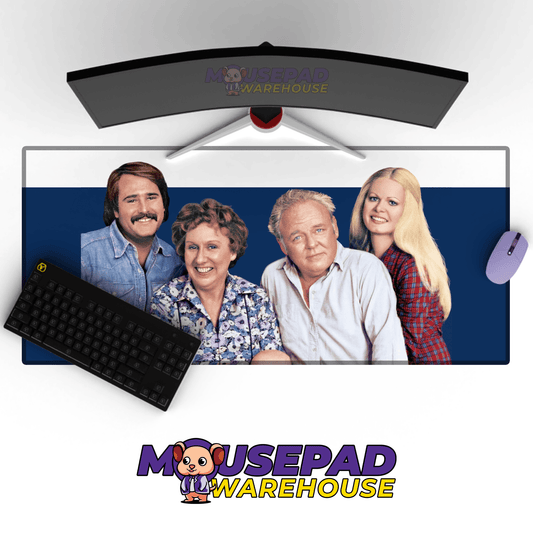 All in the Family TV Show Mousepad 646252 - Mousepad Warehouse