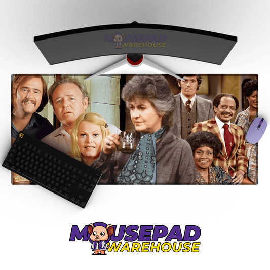 All in the Family TV Show Mousepad 646255 - Mousepad Warehouse