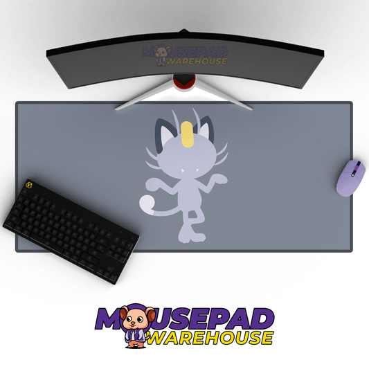 Alolan Meowth Pokemon TV Show Mousepad 727249 - Mousepad Warehouse