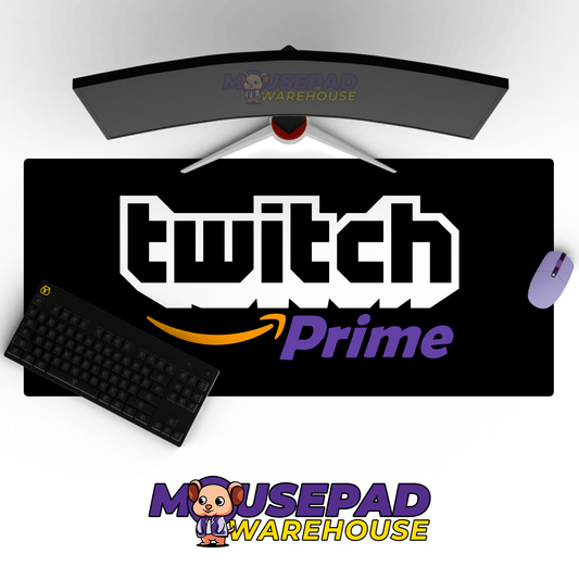 Amazon Twitch Brand Imagery Mousepad 1093616 - Mousepad Warehouse