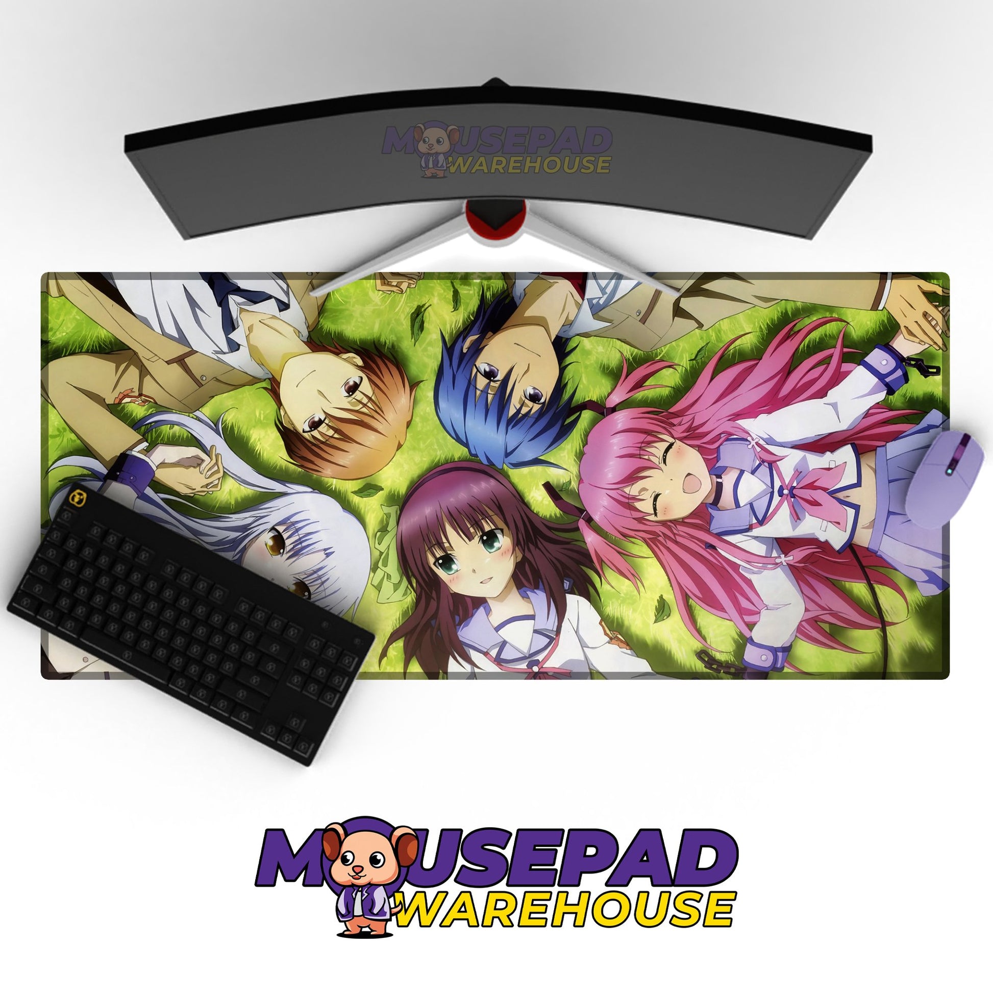 Angel Beats! Anime Mousepad 110390 - Mousepad Warehouse