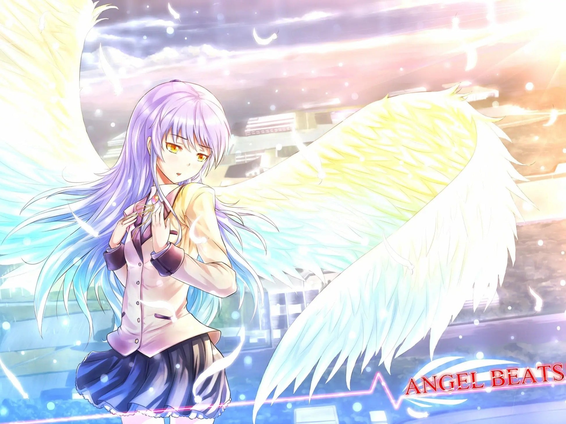 Angel Beats! Anime Mousepad 256809.