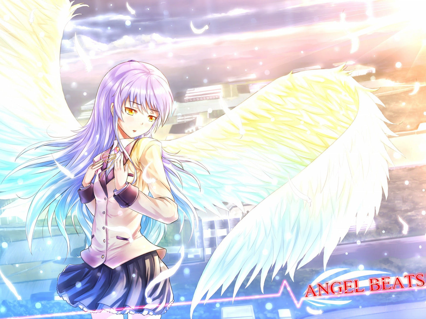 Angel Beats! Anime Mousepad 256809 - Mousepad Warehouse