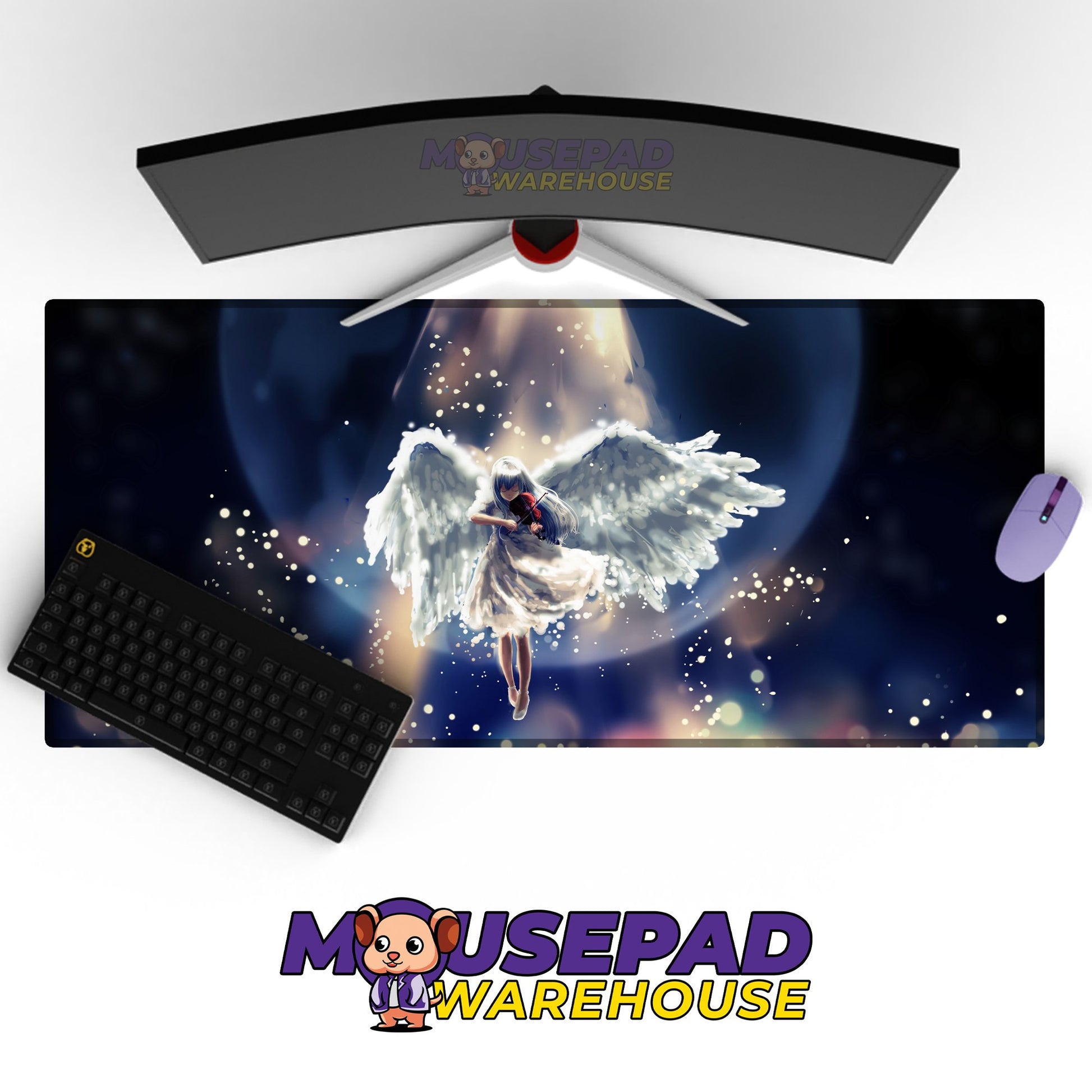 Angel Beats! Anime Mousepad 369511 - Mousepad Warehouse