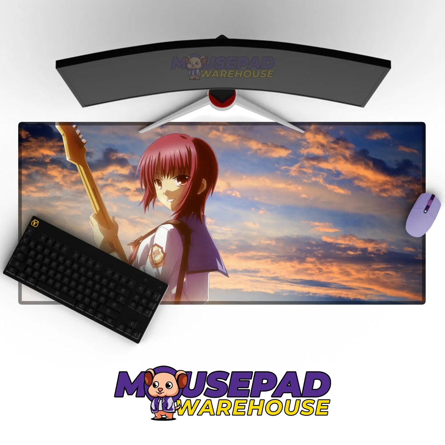 Angel Beats! Anime Mousepad 387048.