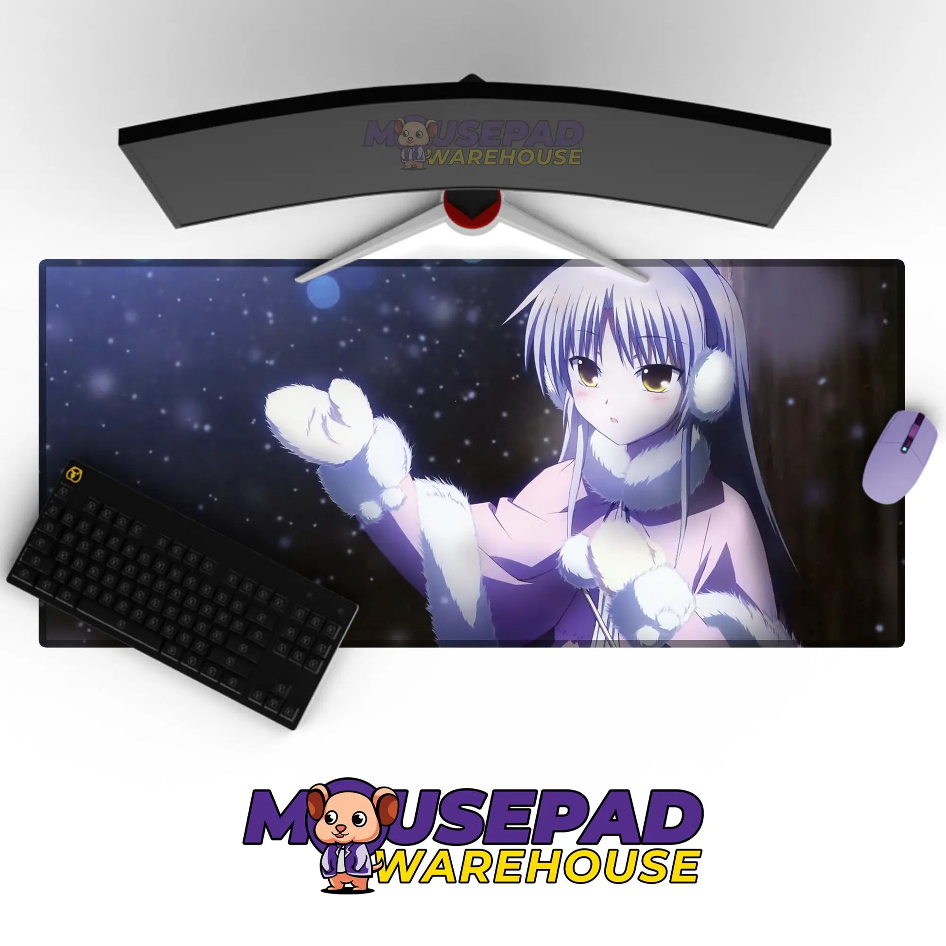 Angel Beats! Anime Mousepad 484606.